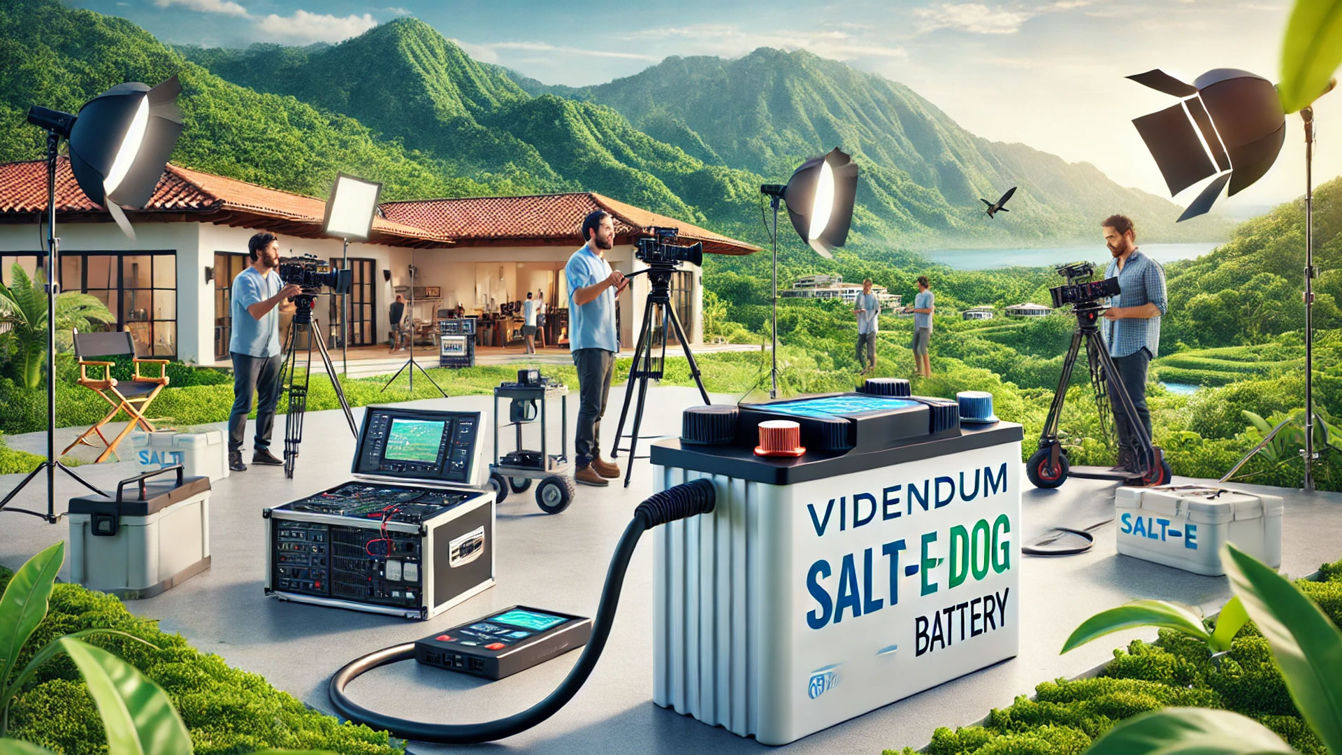 Videndum Introduces Salt-E Dog Battery to Revolutionize the Film Industry