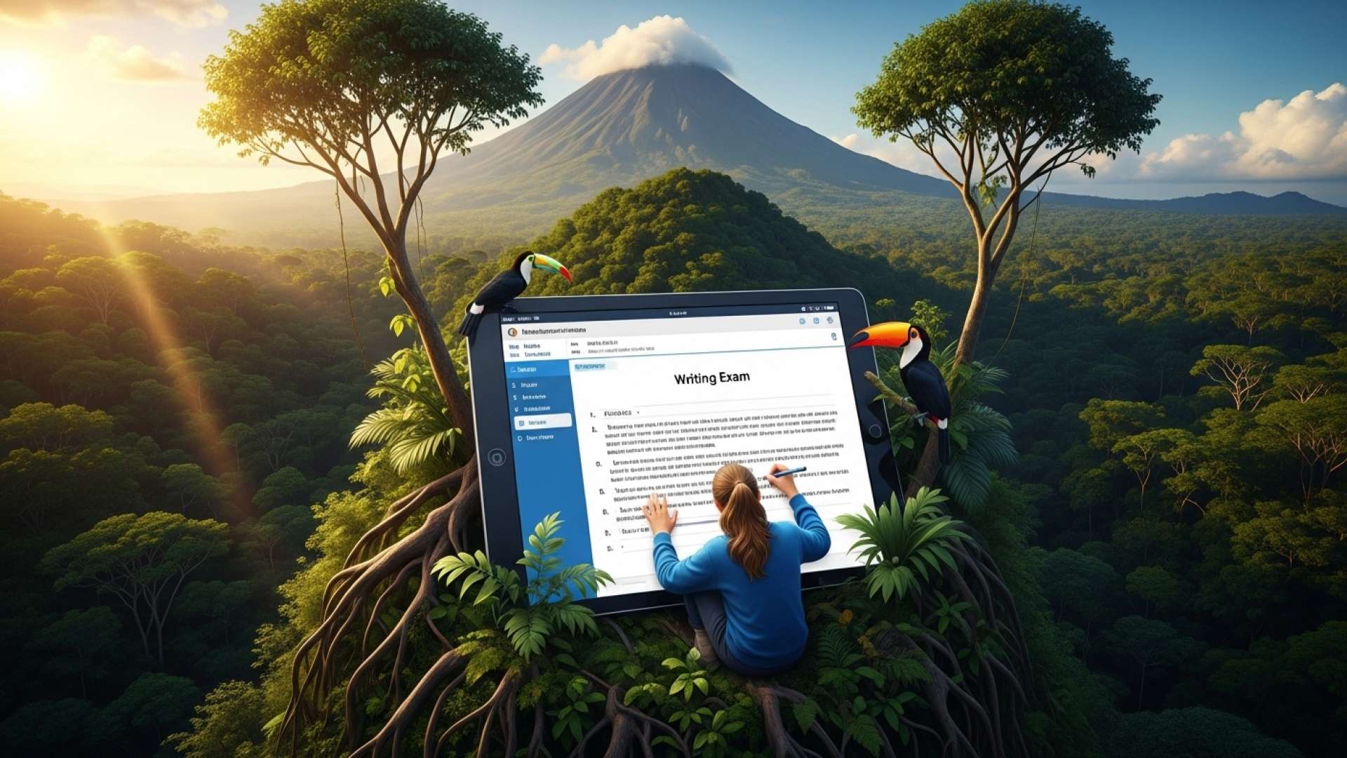 Costa Rica Pilots National Writing Test