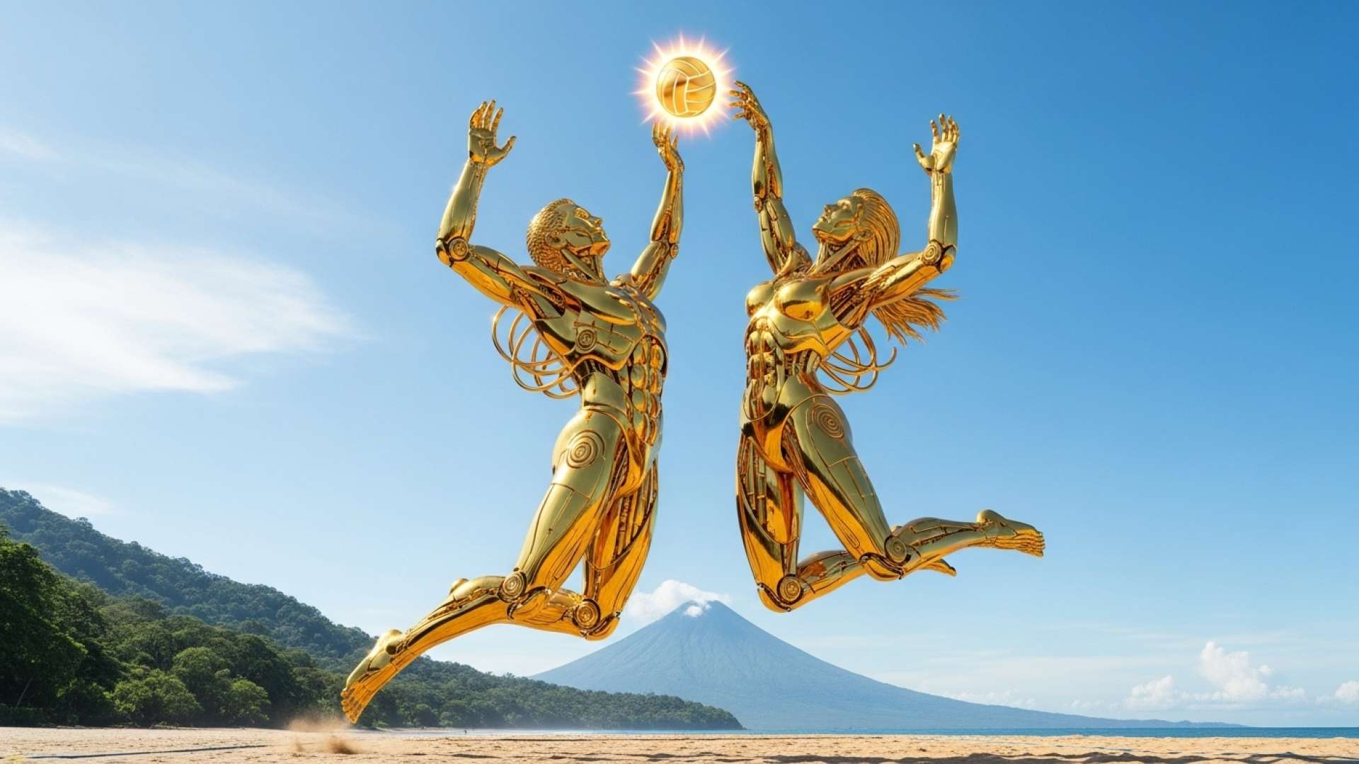 Costa Rican Beach Volleyball Duos Claim Double Gold in Guatemala