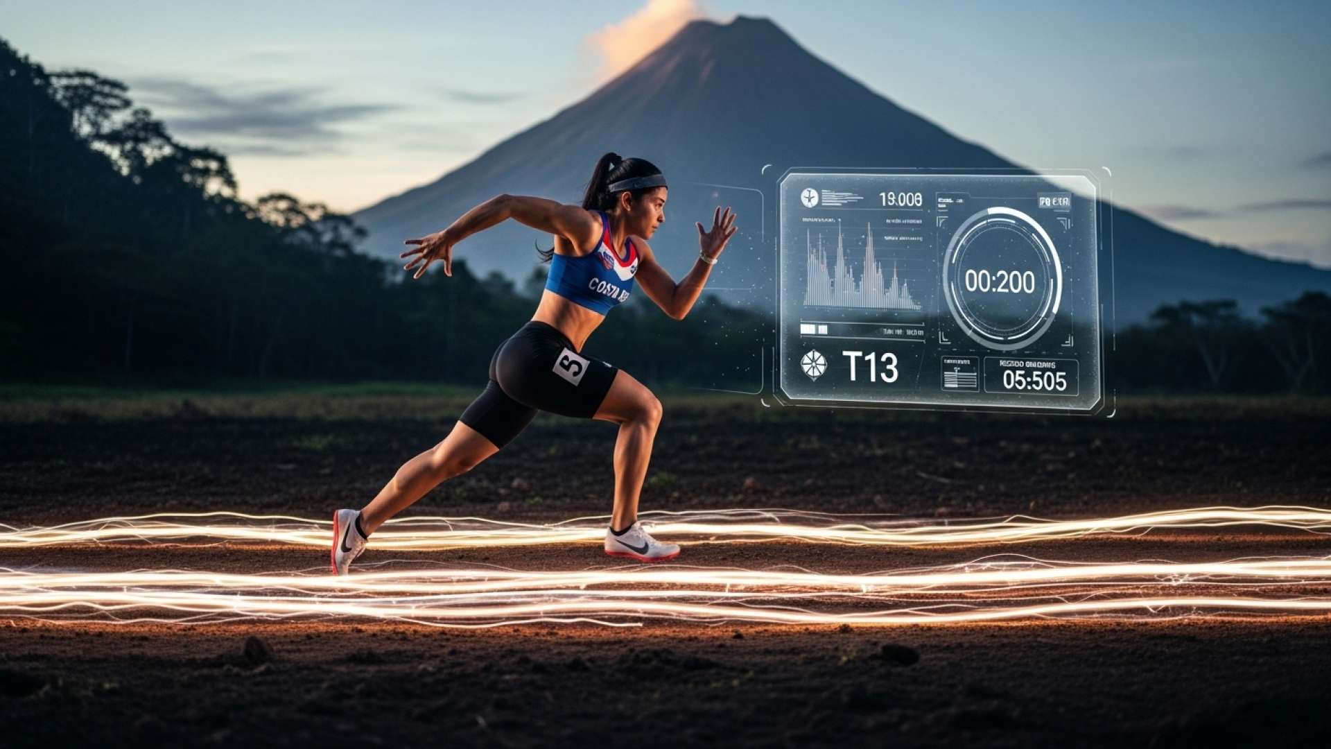 Costa Rican Sprinter Melissa Calvo Sets New National Benchmark