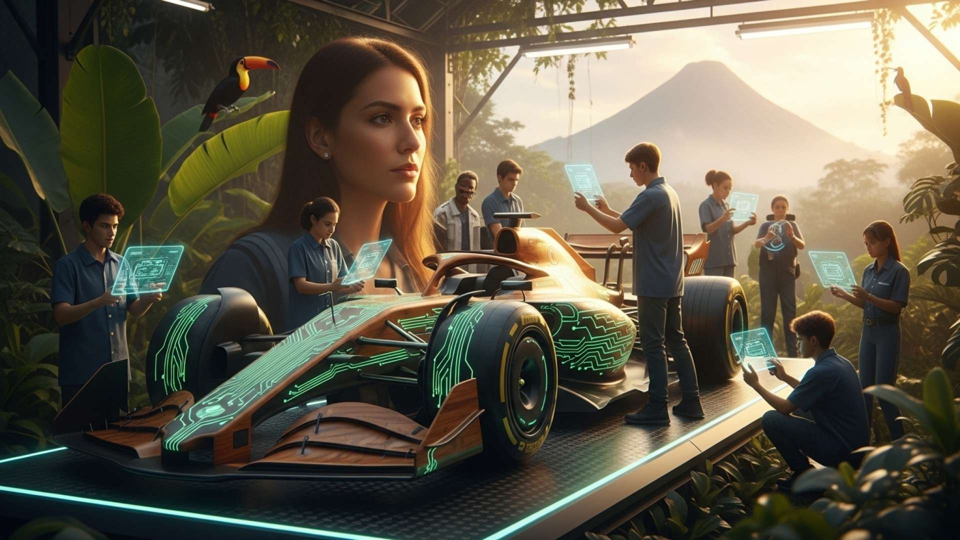 Costa Rican Students Race Toward High-Tech Futures