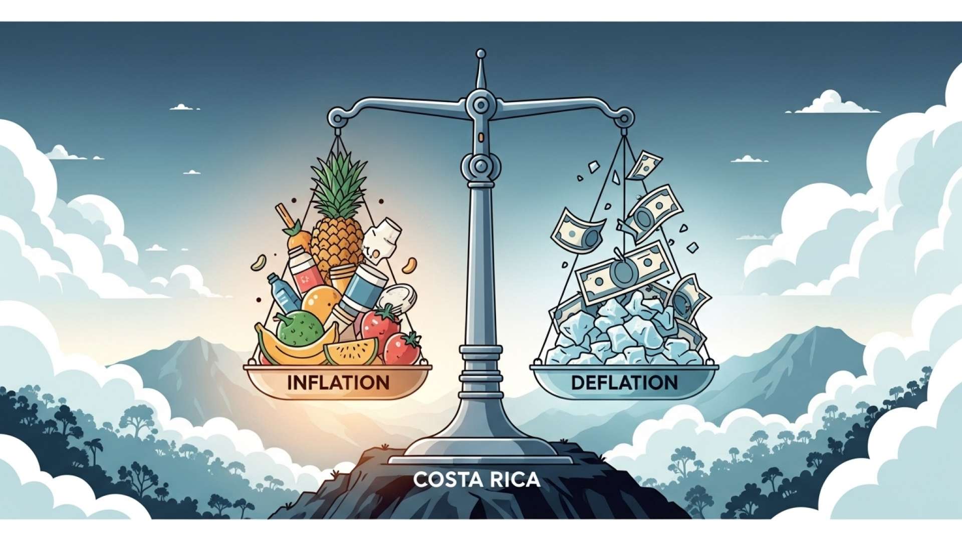 Deflationary Trend Deepens in Costa Rica