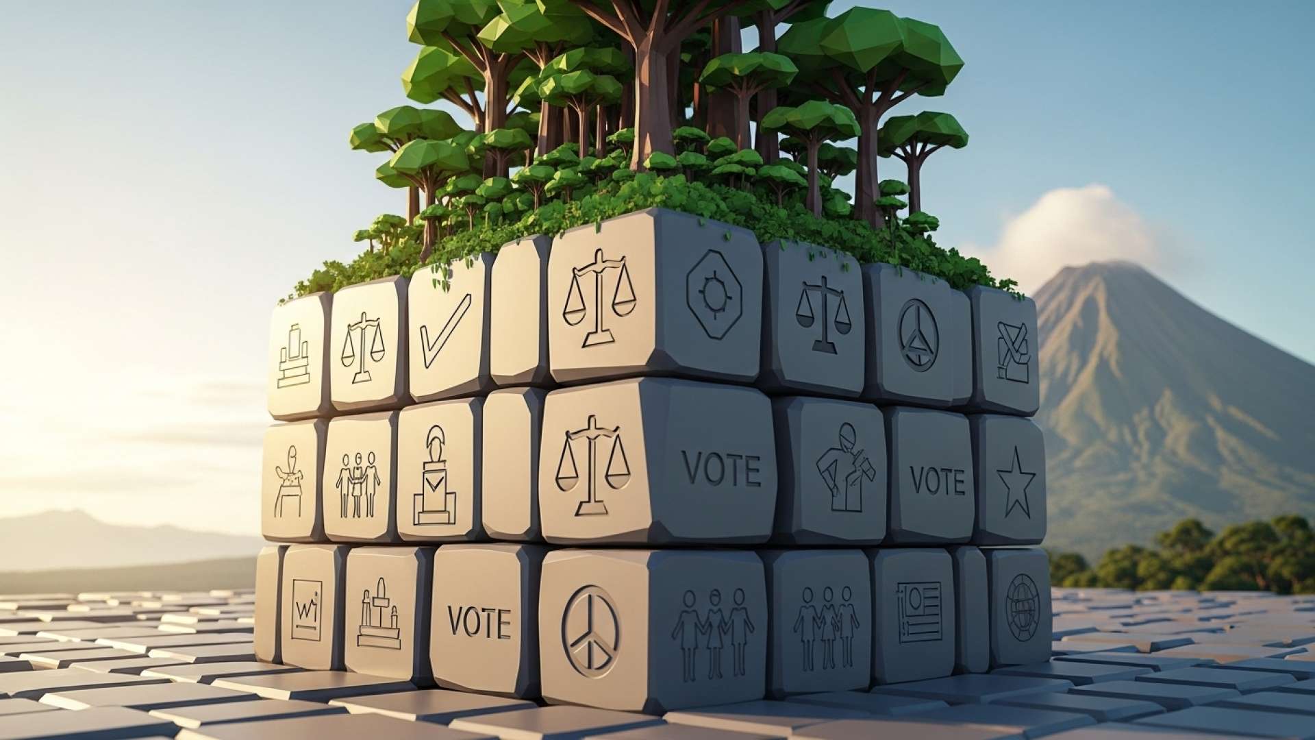 Hidalgo Challenges Private Sector to Champion Democracy