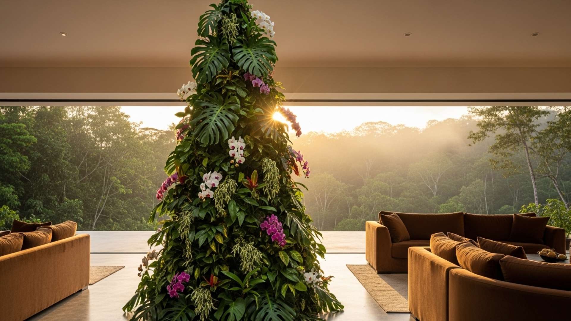 Holiday Decor in Costa Rica Shifts to Serene Earth Tones