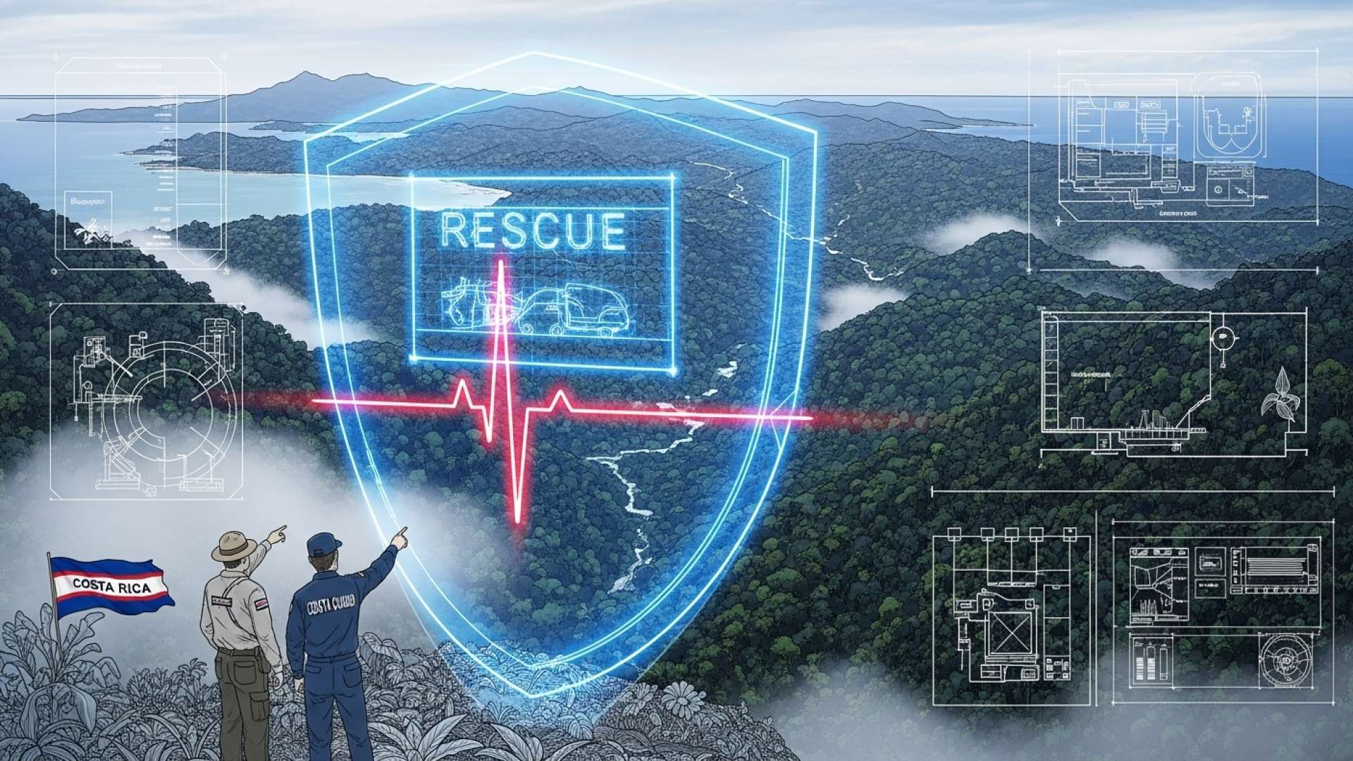 Perilous Rescue Mission Launched on Cocos Island for Fallen Ranger