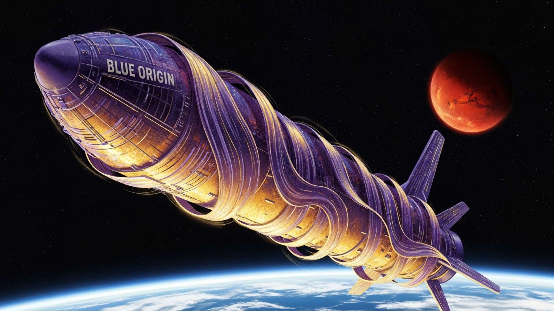 Blue Origin’s New Glenn Conquers Solar Storms to Launch Mars Mission