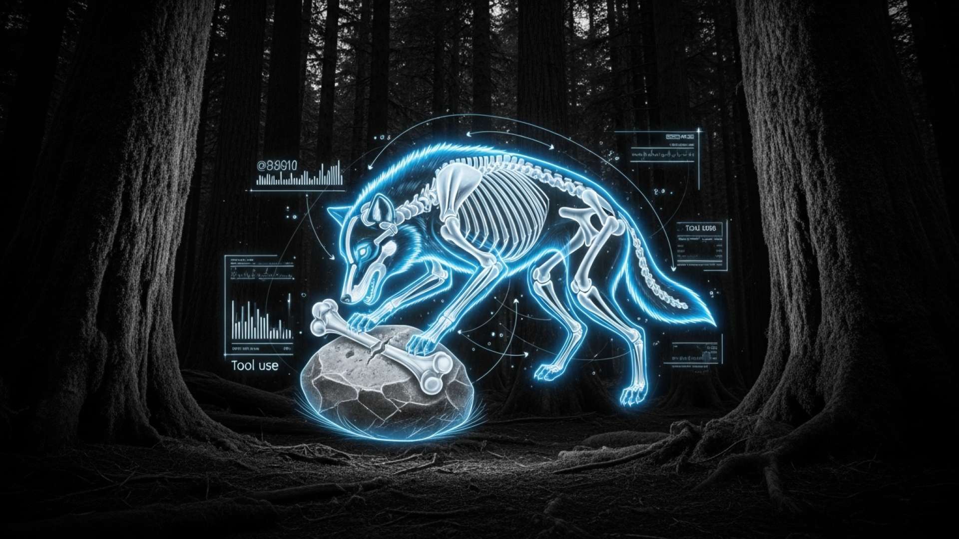 Canadian Wolf Demonstrates Astonishing Problem Solving Skills