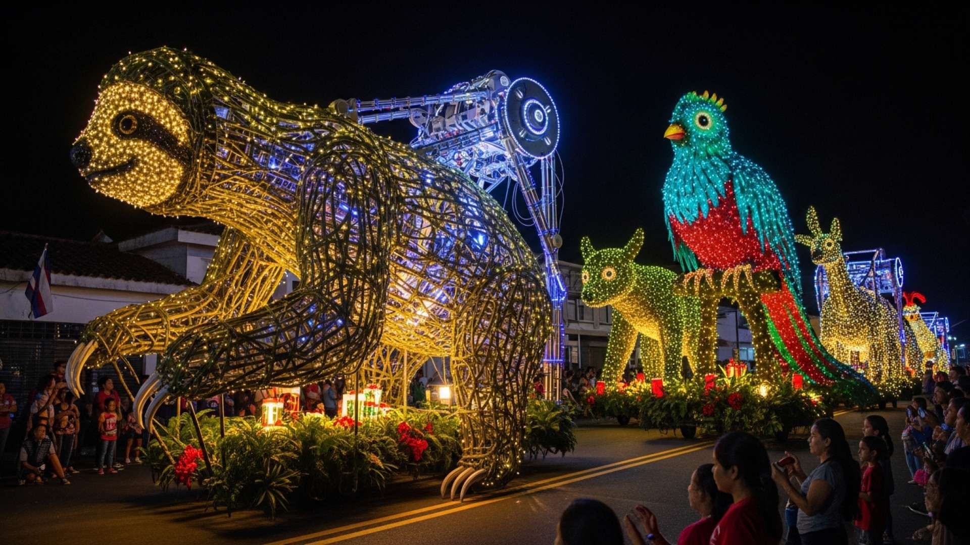 Cartago Ignites Holiday Spirit with Massive Christmas Parade