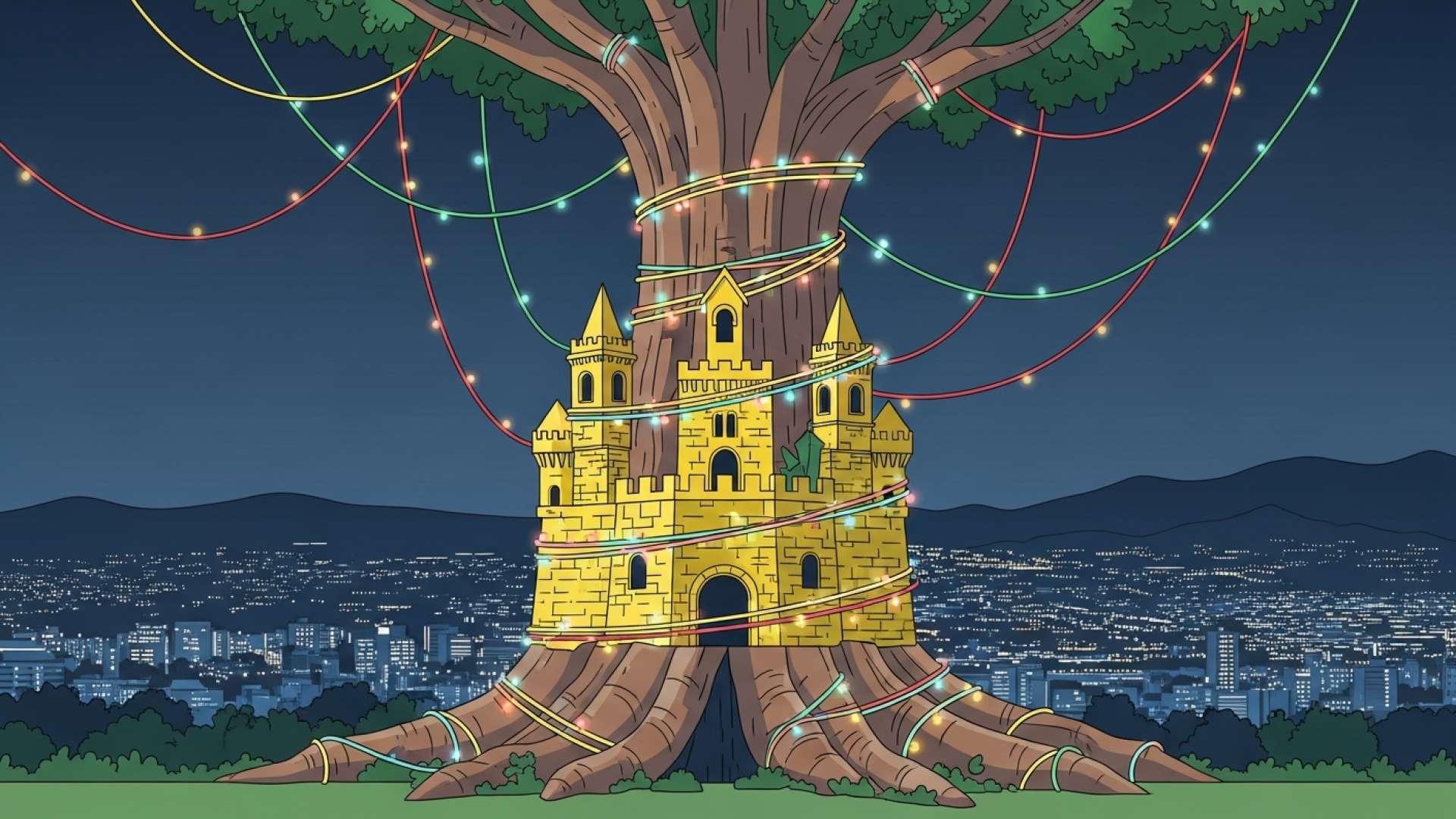 Castle of Dreams Invites Rural Family to VIP Holiday Lighting