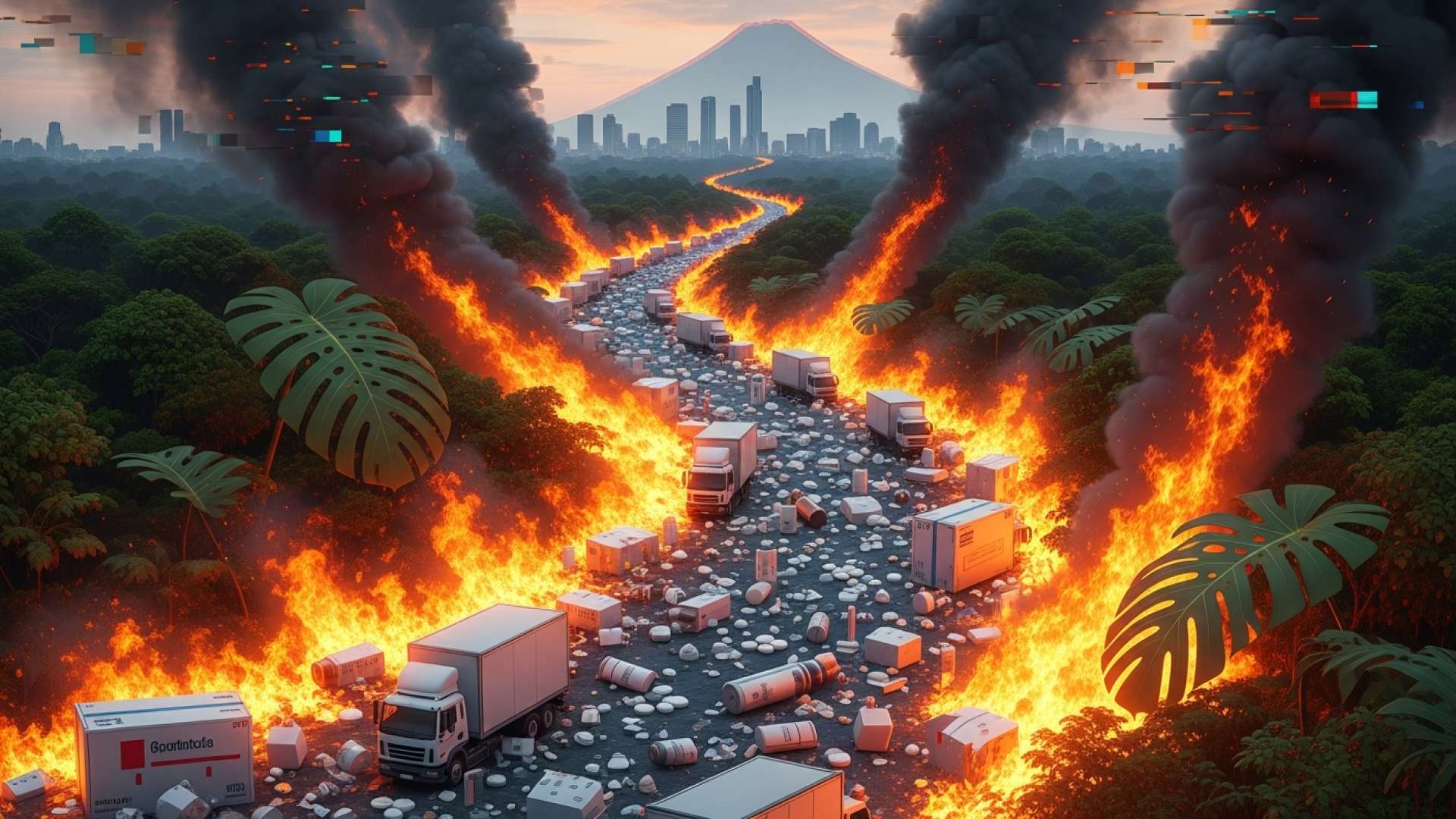 Desamparados Fire Tests CCSS Pharmaceutical Supply Chain