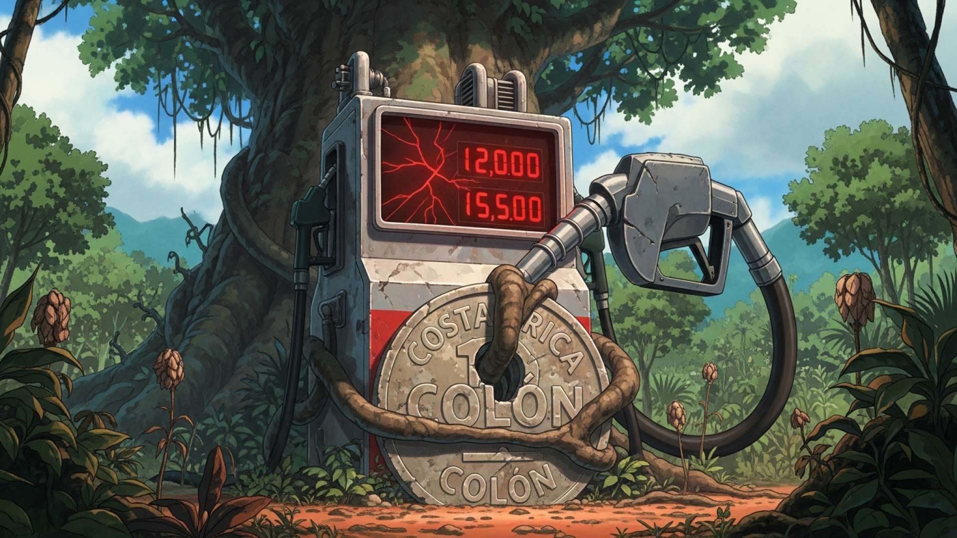 Gasoline Prices Drop While Diesel Costs Rise in Costa Rica