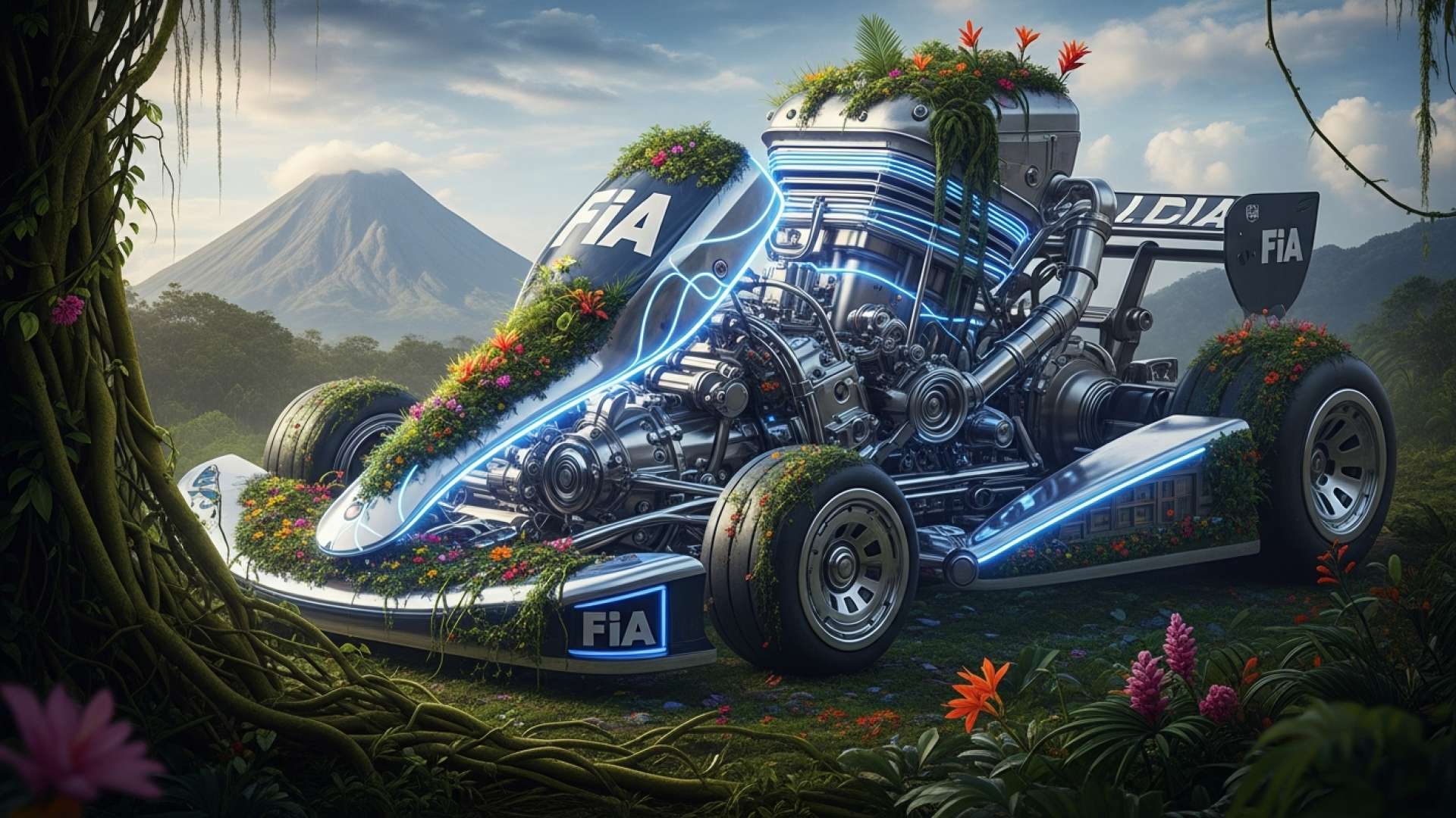 Gerardo Moreno Flies Costa Rican Flag at Global Karting Showdown