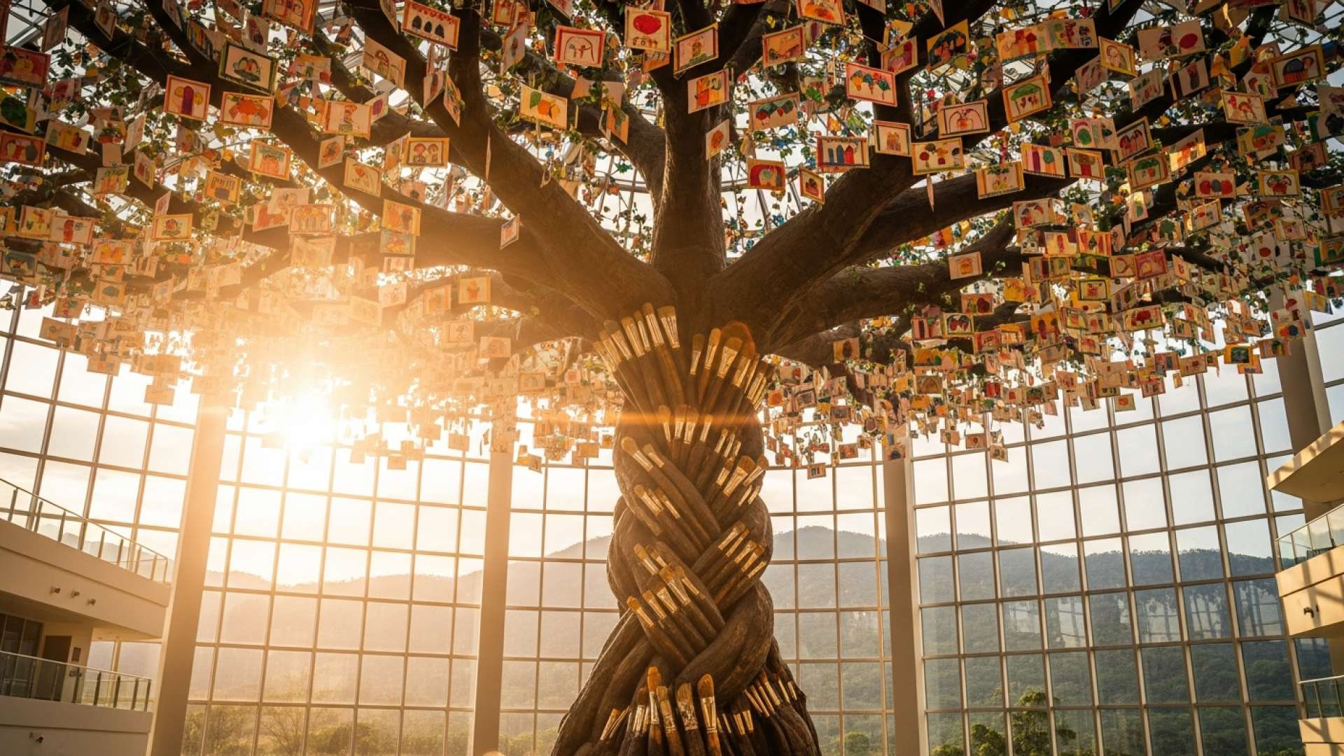 Hospital Pedagogy Program Marks 70 Years with Vibrant Youth Art Exhibition