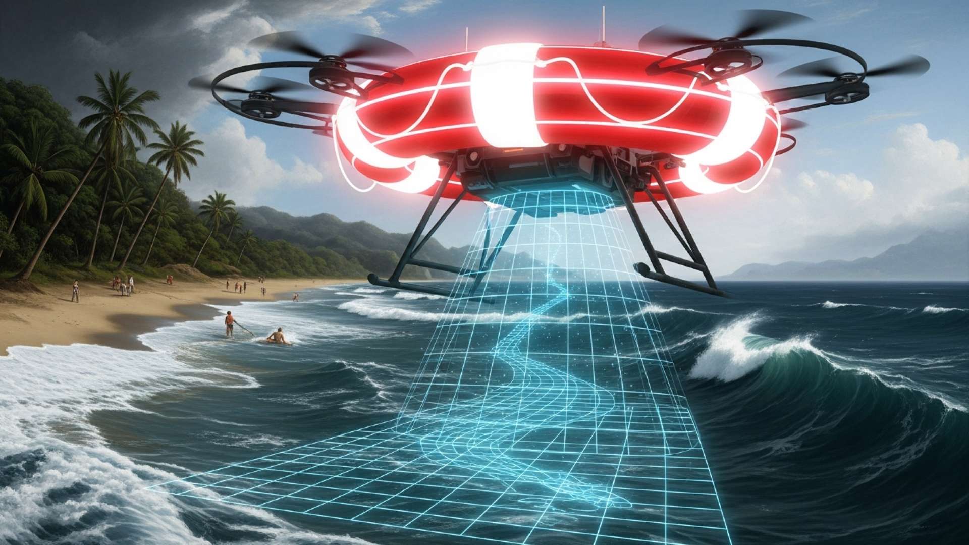 Italian Tourist Rescued from Rip Current at Palo Seco