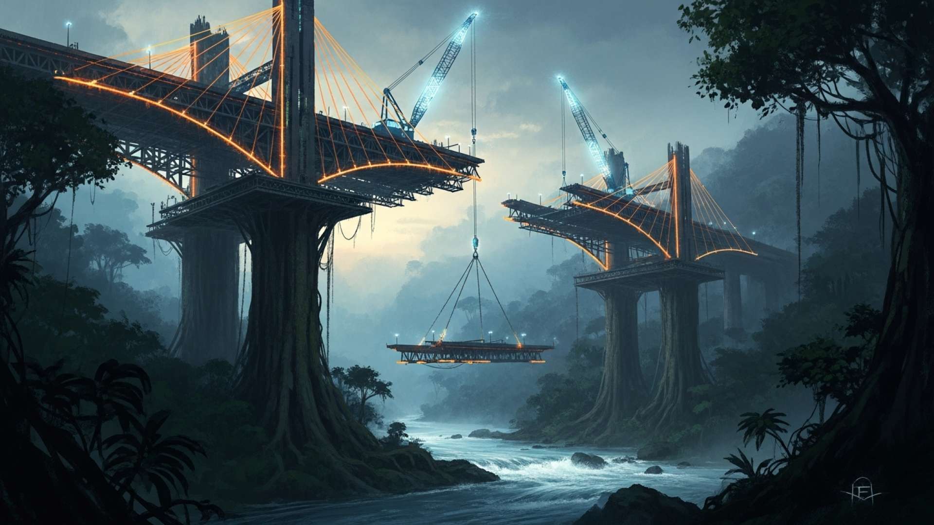 Key Southern Zone Route Faces Shutdown for Bridge Beam Placement