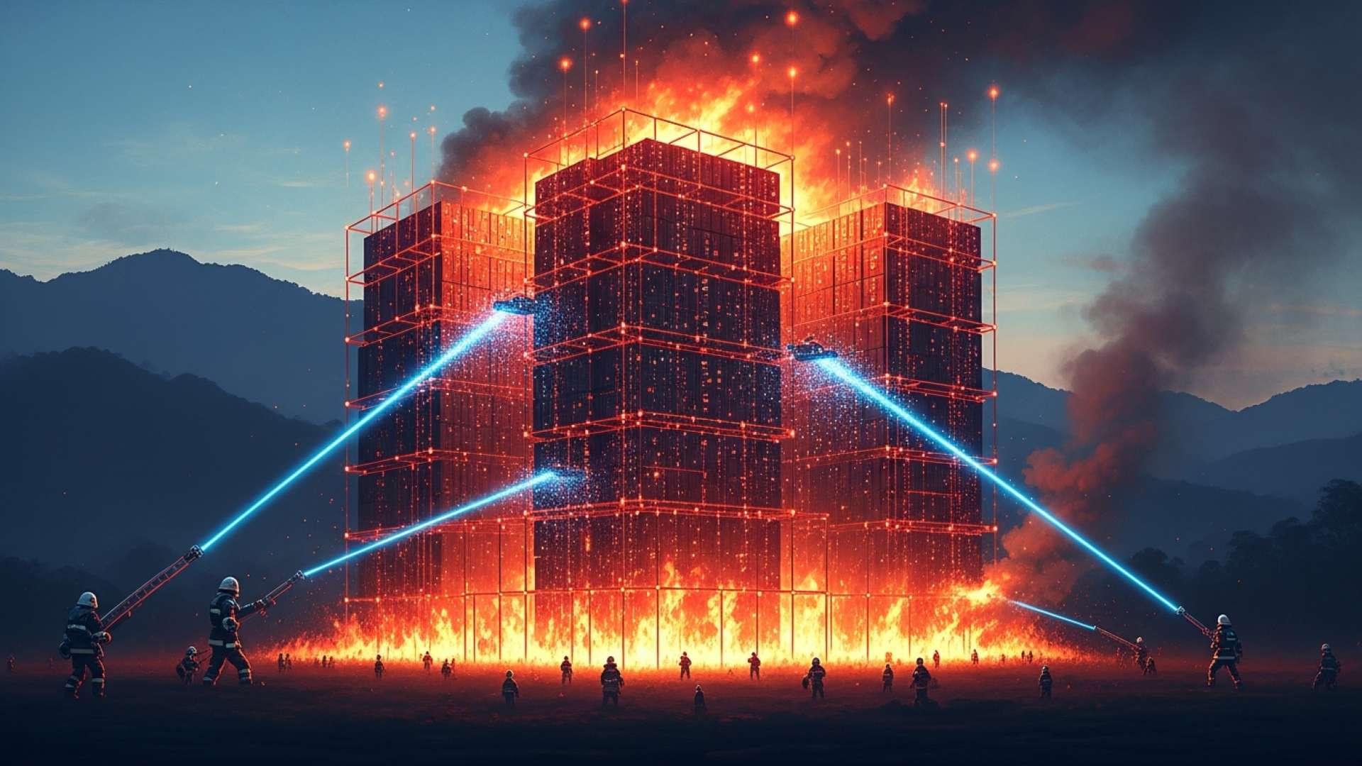 Largest Industrial Blaze of 2025 Engulfs Desamparados Warehouses