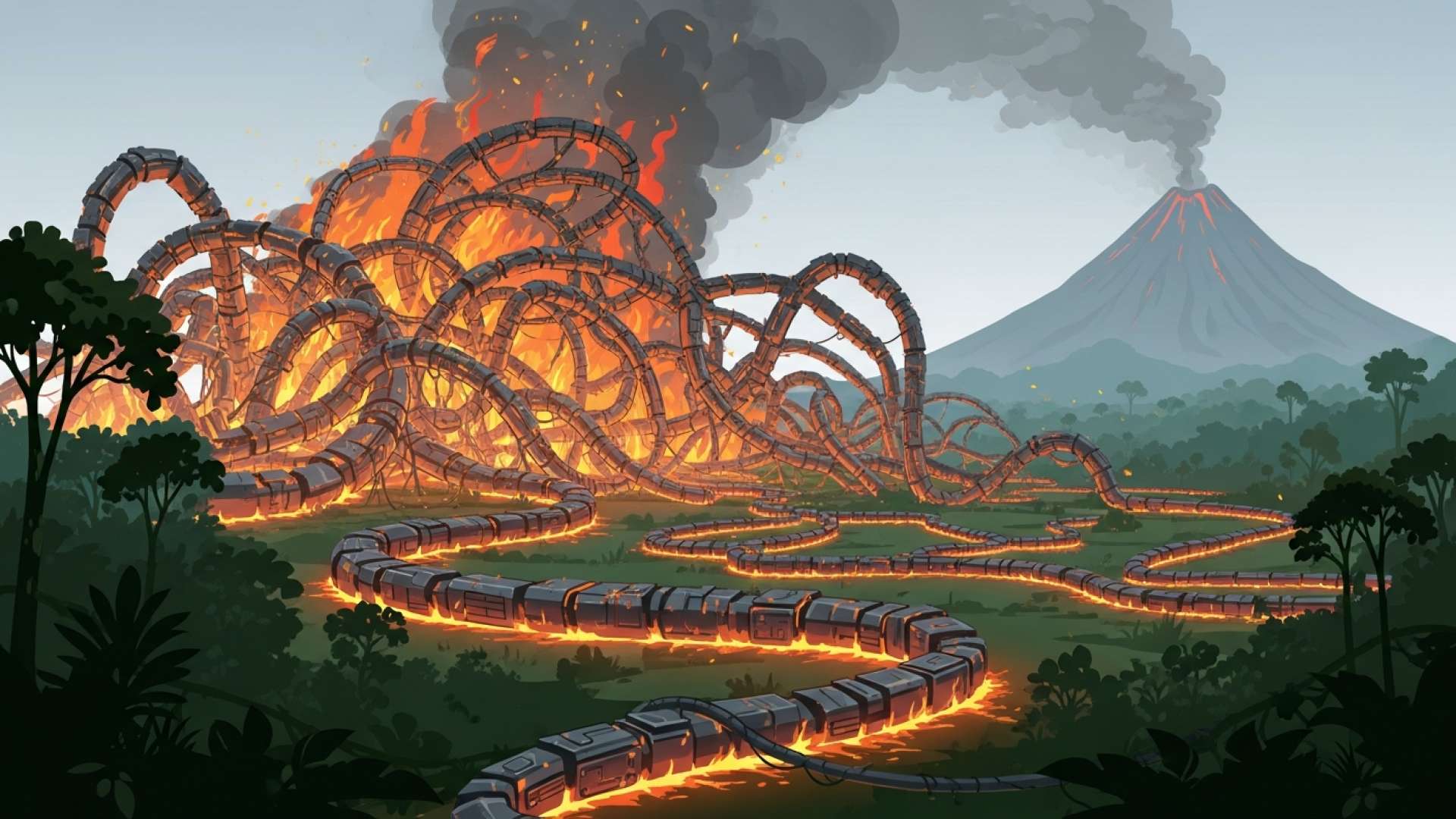 Massive Blaze Engulfs Free Zone Warehouses in Desamparados