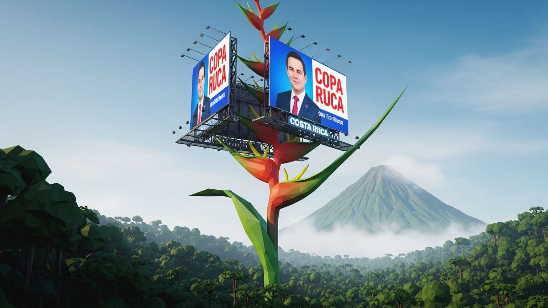 Political Billboards Erupt Across Costa Rica Signaling Early 2026 Election Season