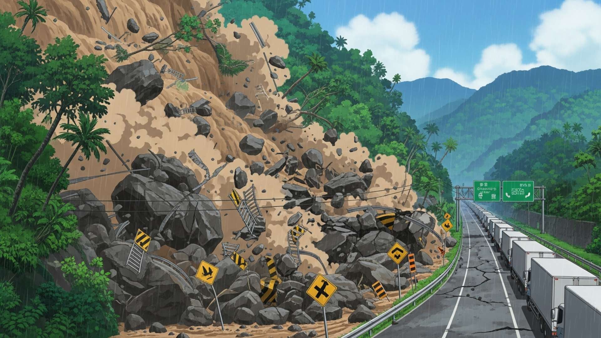 Route 32 Poised for Saturday Reopening Amid Weather Concerns