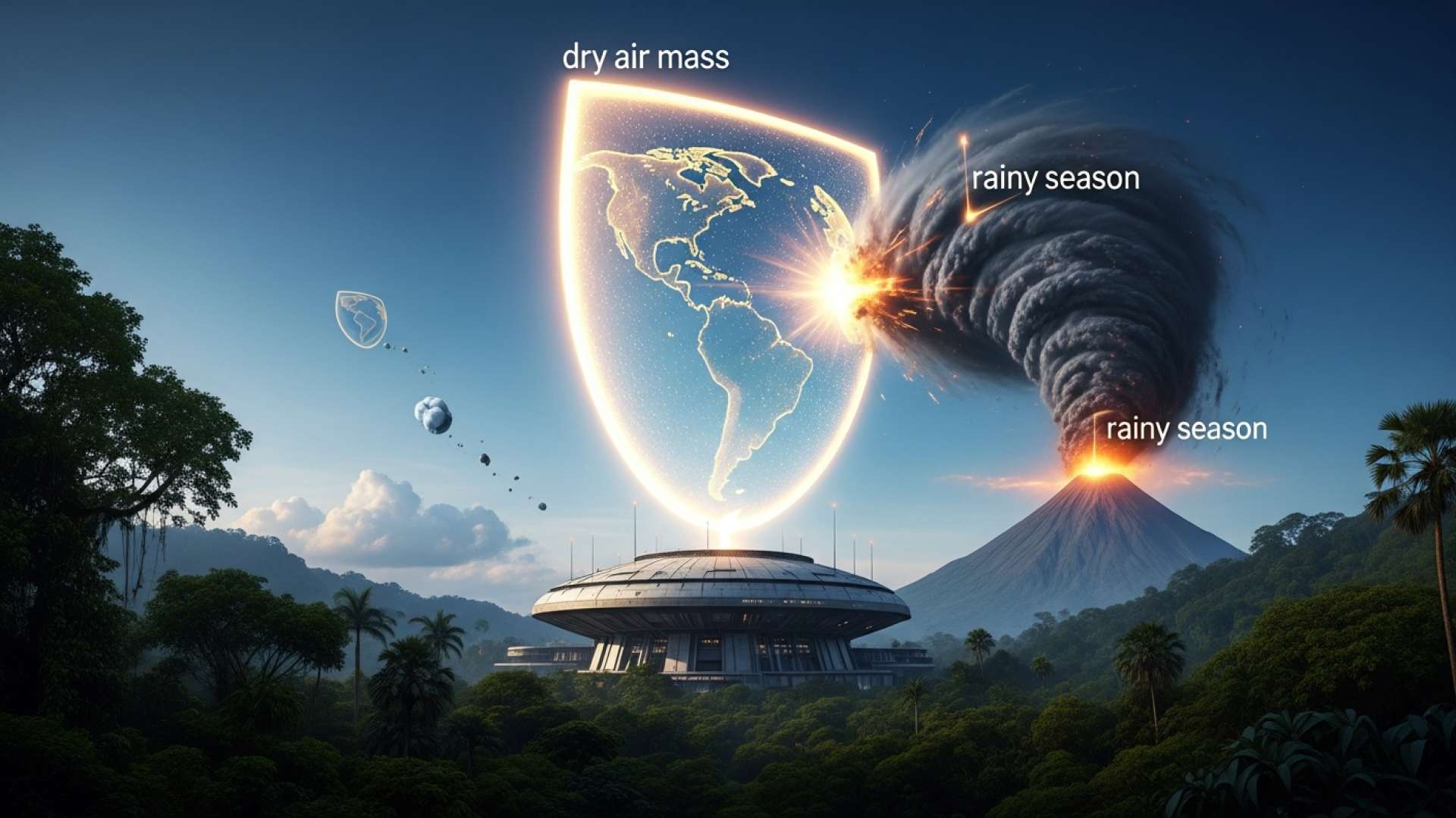 Sudden Weather Shift Brings Vibrant Skies to Costa Rica