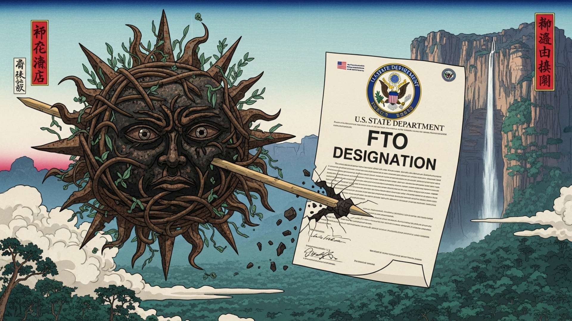 US Brands Cartel de los Soles a Terrorist Group and Names Maduro its Leader