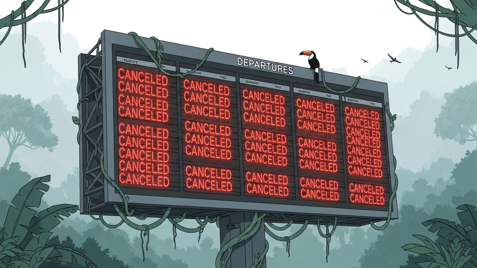 US Shutdown Prompts Urgent Travel Guidance for Costa Ricans