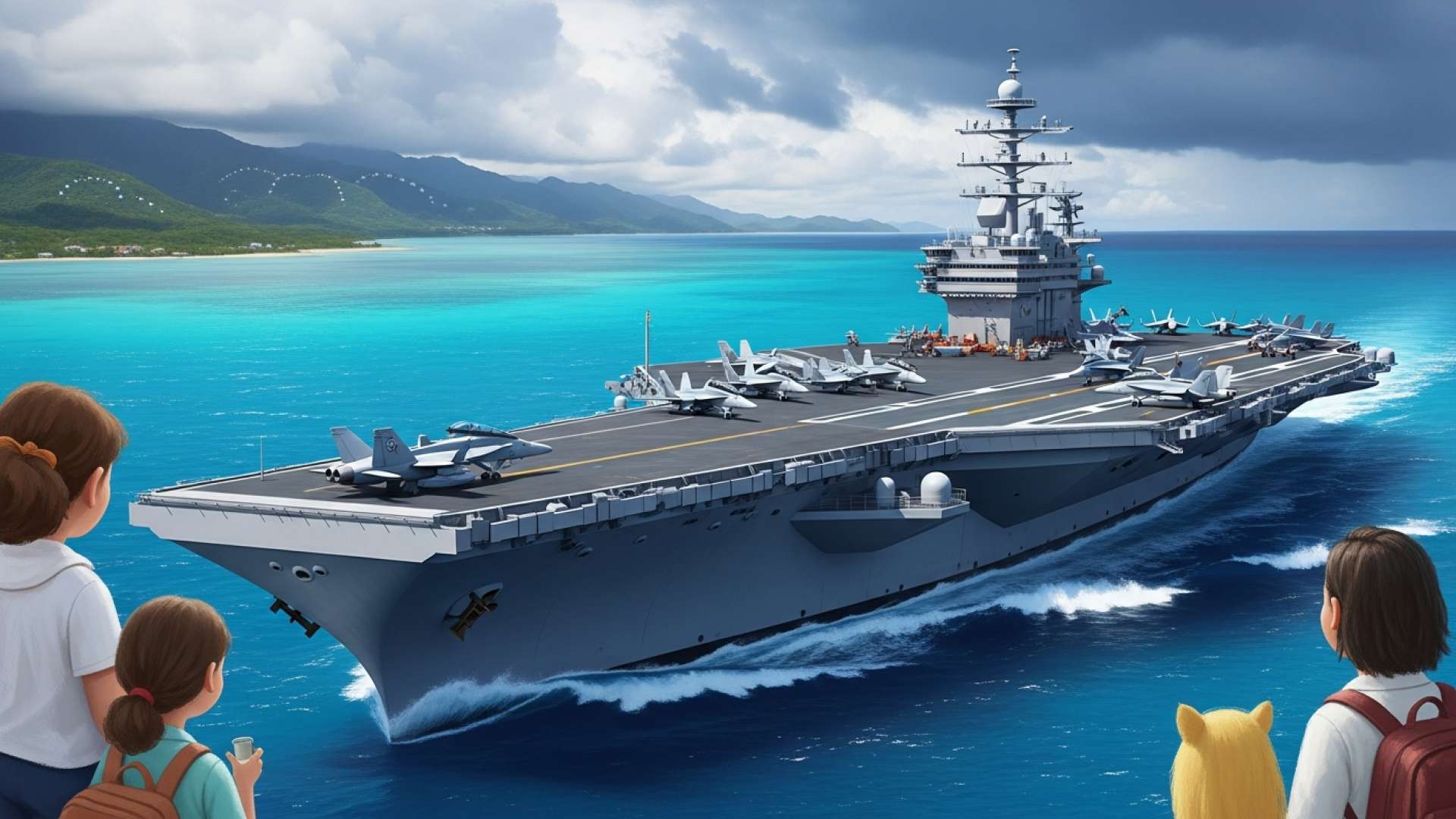 US Supercarrier Enters Caribbean Fray Amidst Rising Tensions