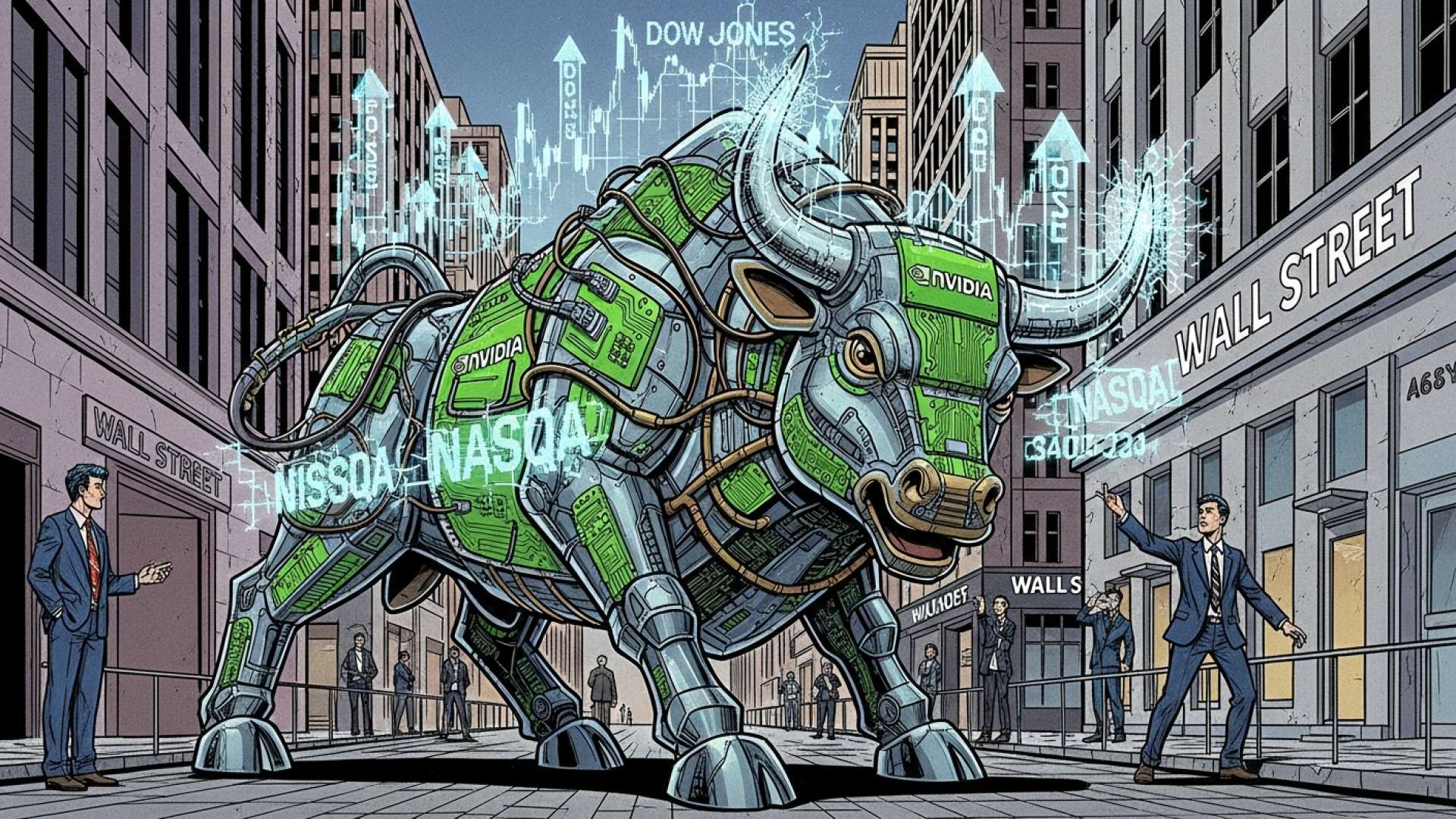 Wall Street Slumps on Tech and AI Valuation Fears