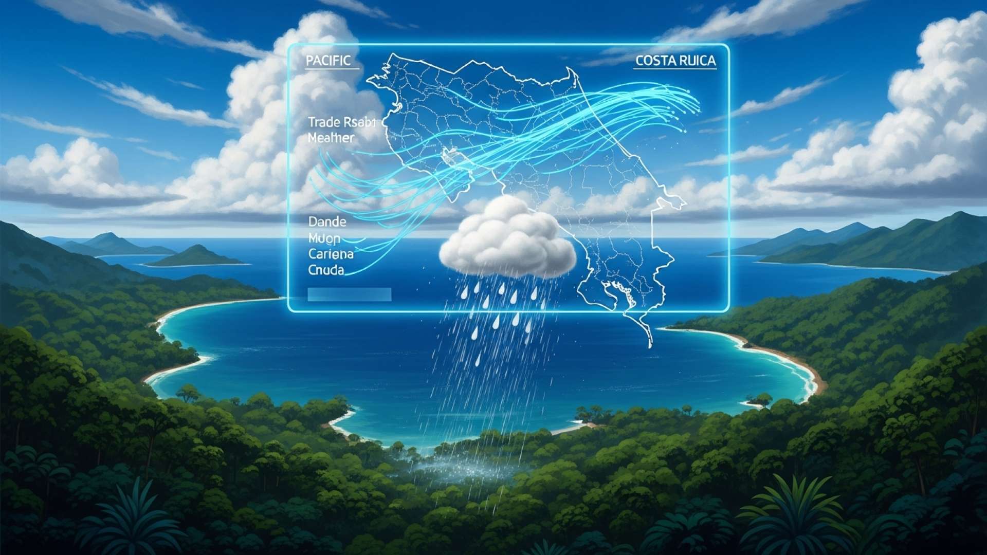Wind and Rain to Mark Start of December in Costa Rica
