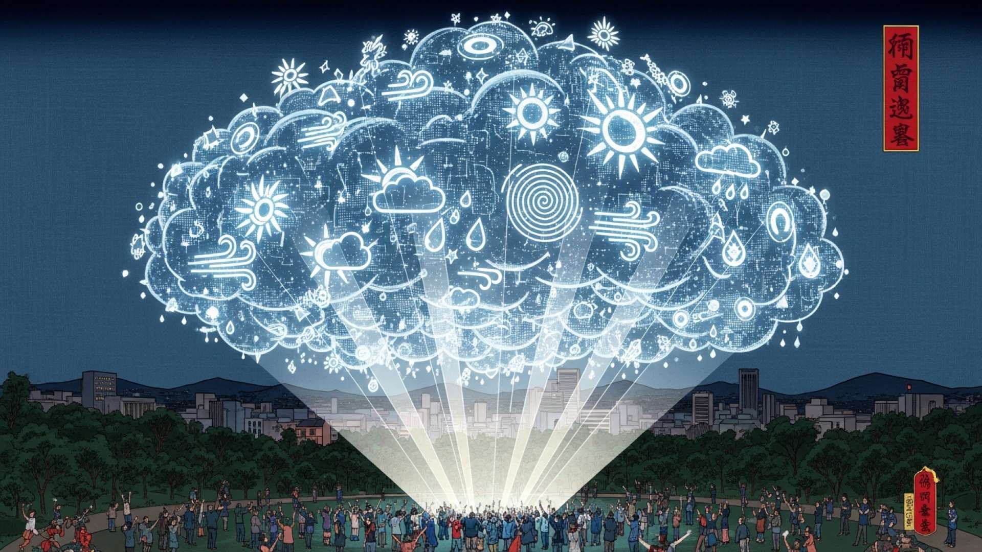 Gusty Winds and Cool Temperatures Forecast for Festival of Light