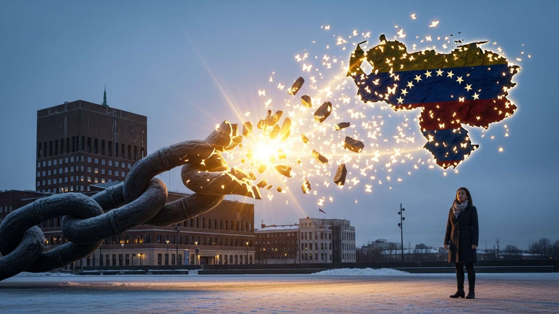 Nobel Laureate Machado Reappears in Oslo After Perilous Escape