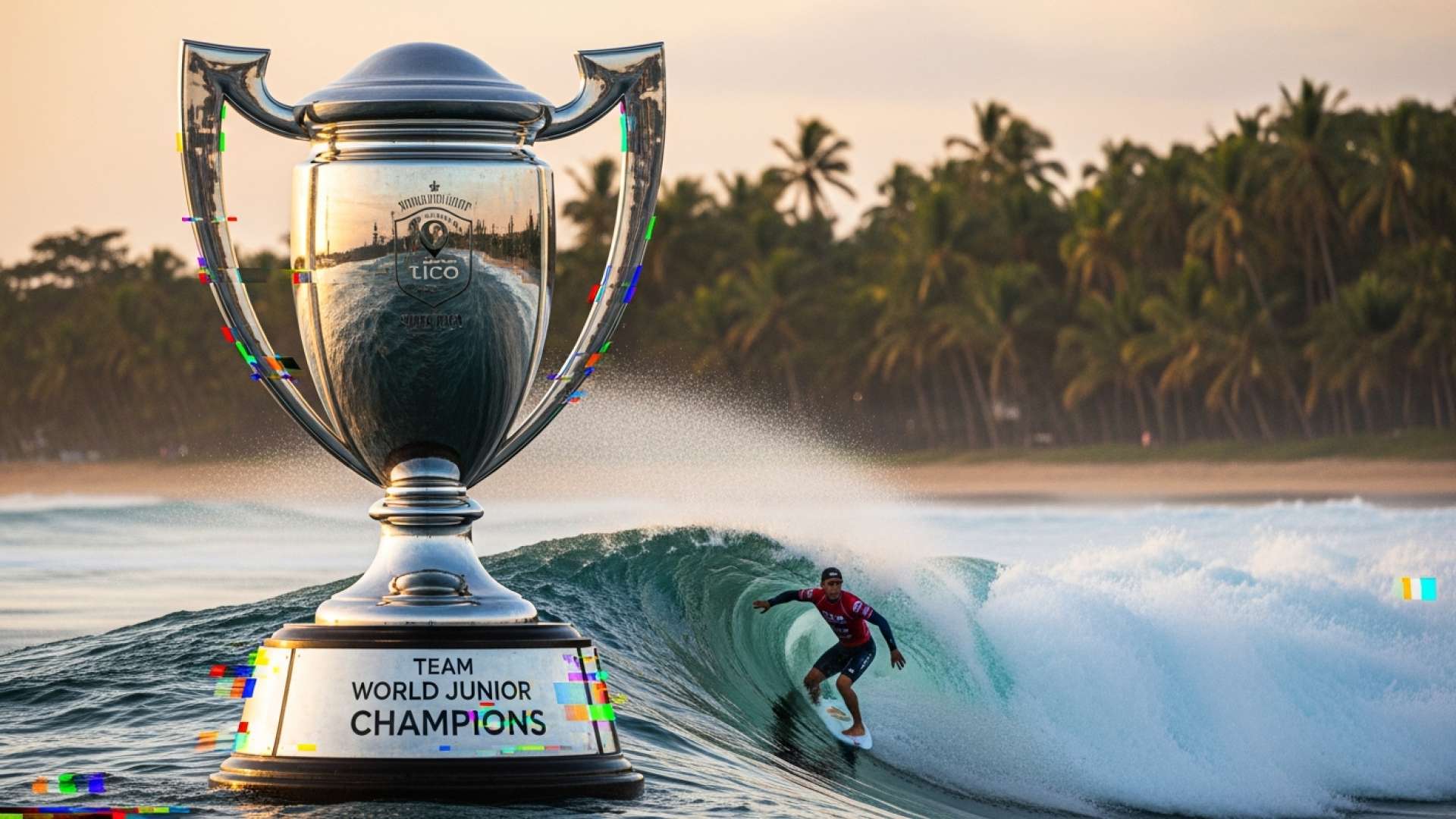 Tico Surfers Surge at World Junior Championship