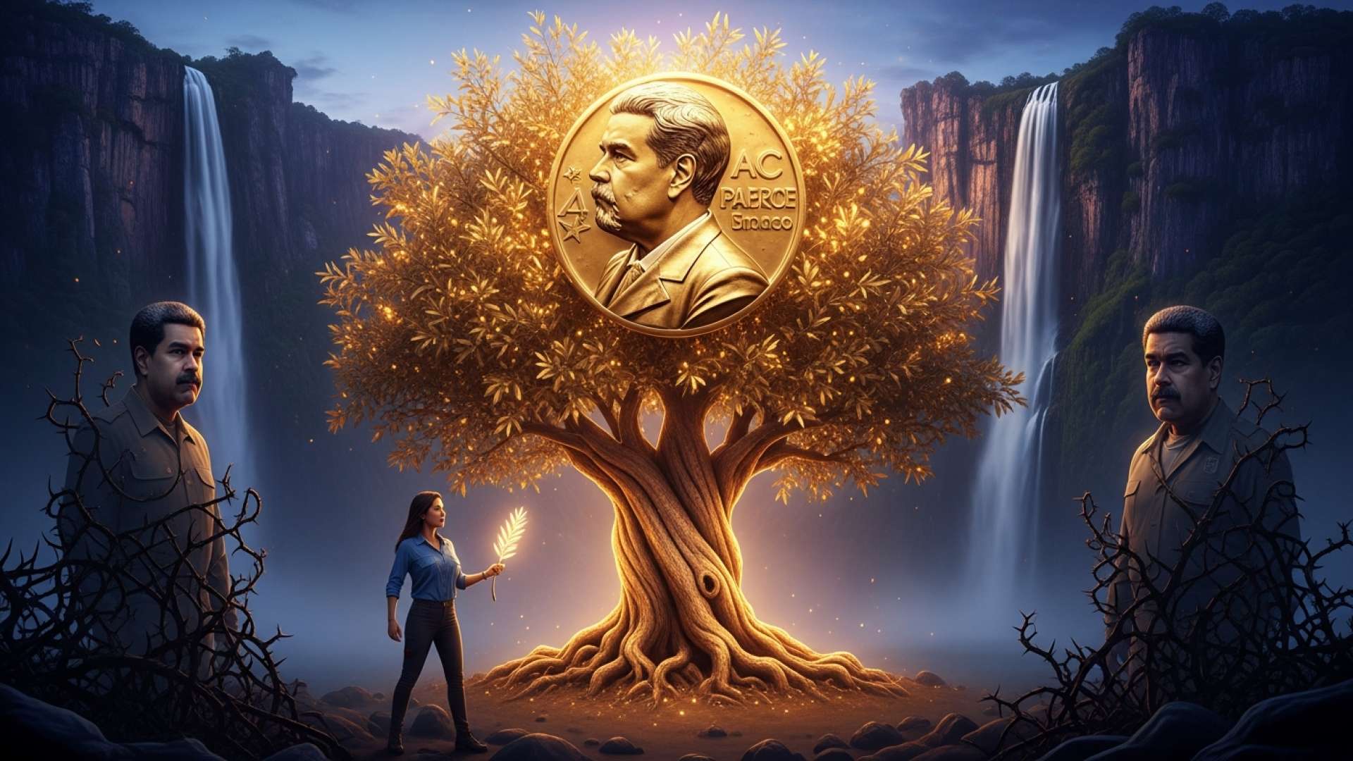 Venezuelan Regime Downplays Machado Nobel Trip Amid Deep Uncertainty