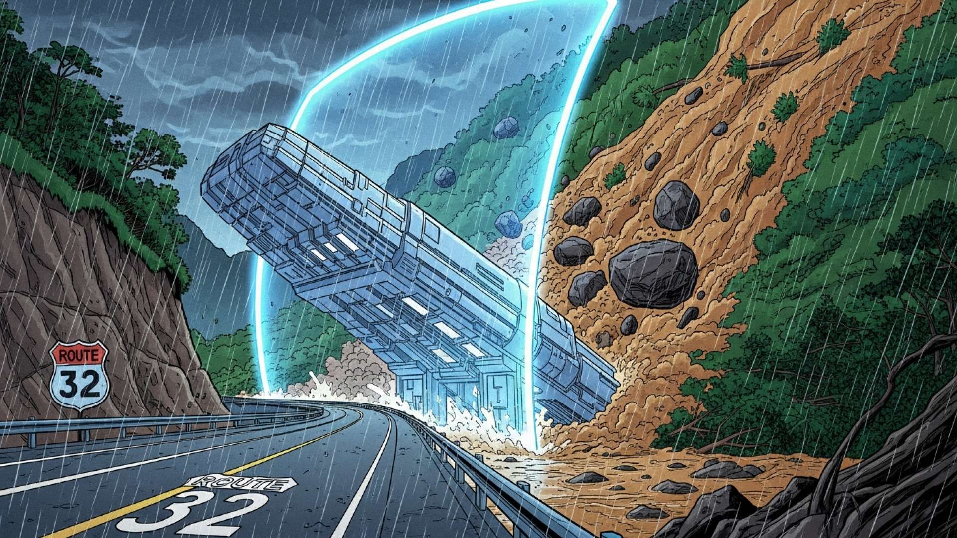 Vital Caribbean Artery Route 32 Reopens to Traffic