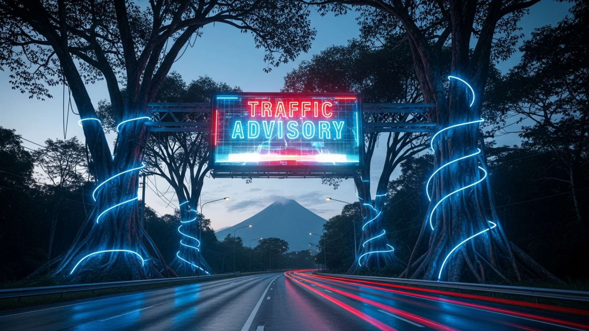 Costa Rica Prepares Patriotic Light Displays on Route One and General Canas Highway