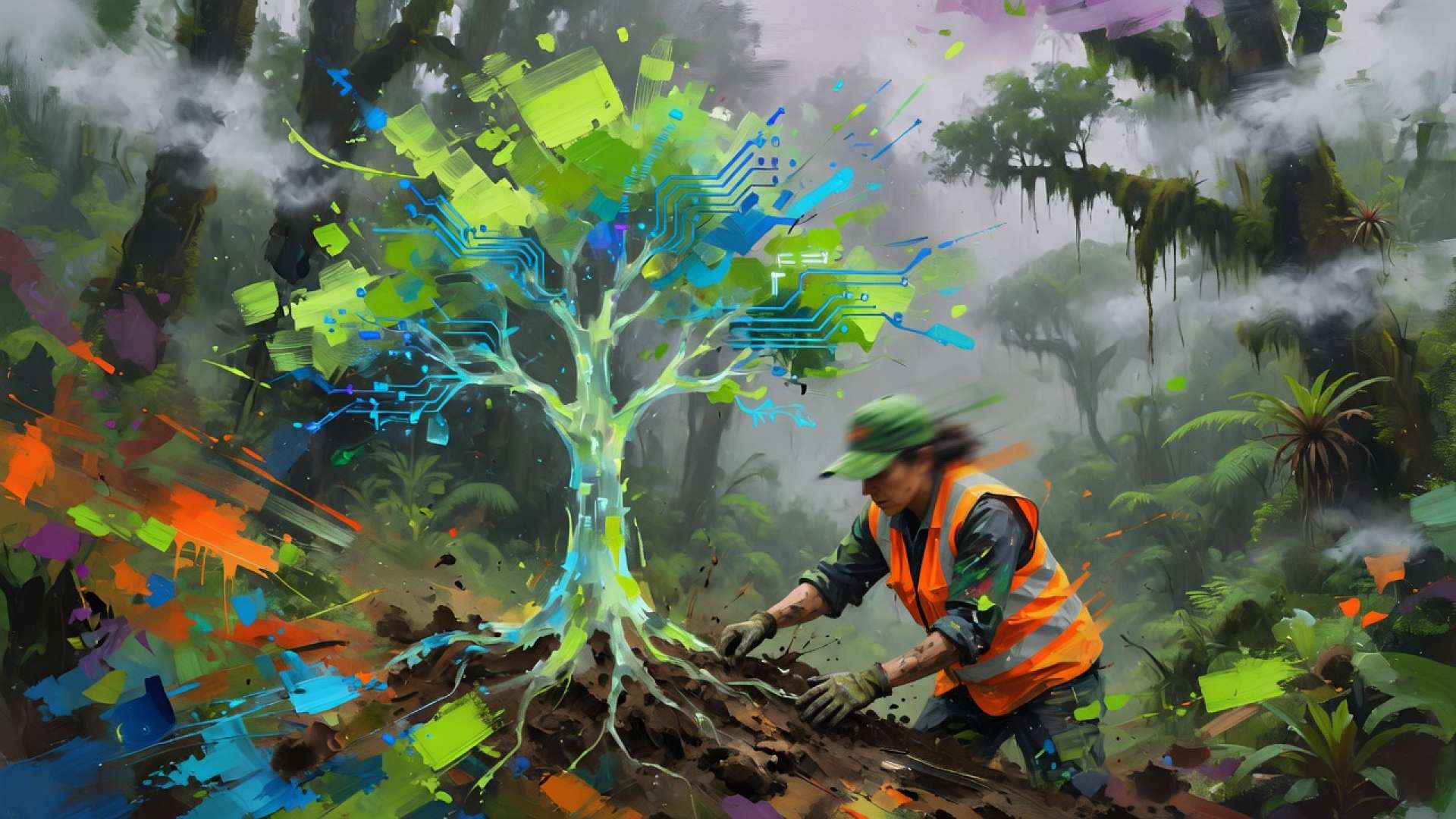 LAICA Volunteers Reforest Los Quetzales Buffer Zone to Boost Ecological Connectivity