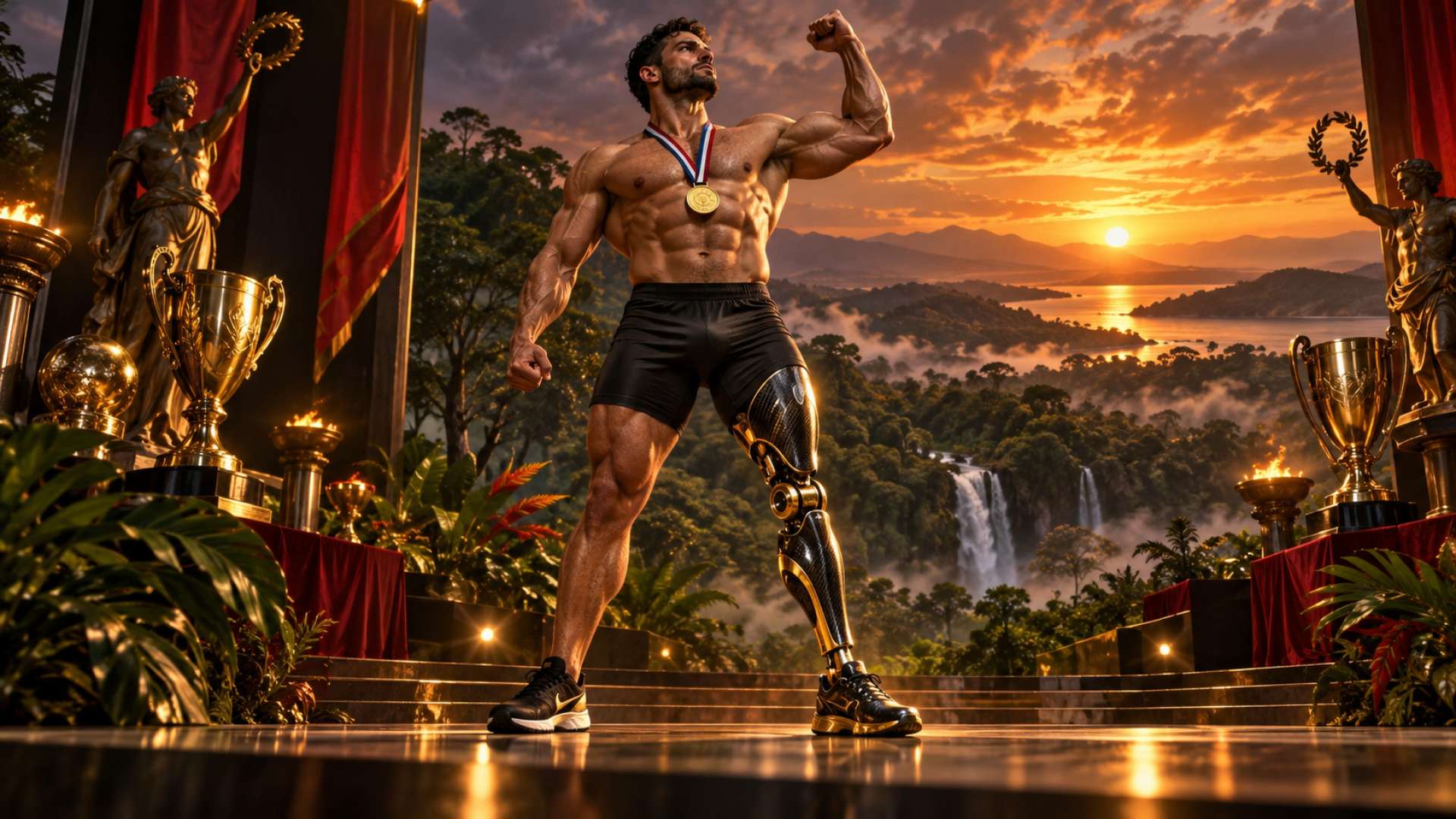 Costa Rican Adaptive Bodybuilder Randy Granados Earns NPC Pro Card After Chilean Victory