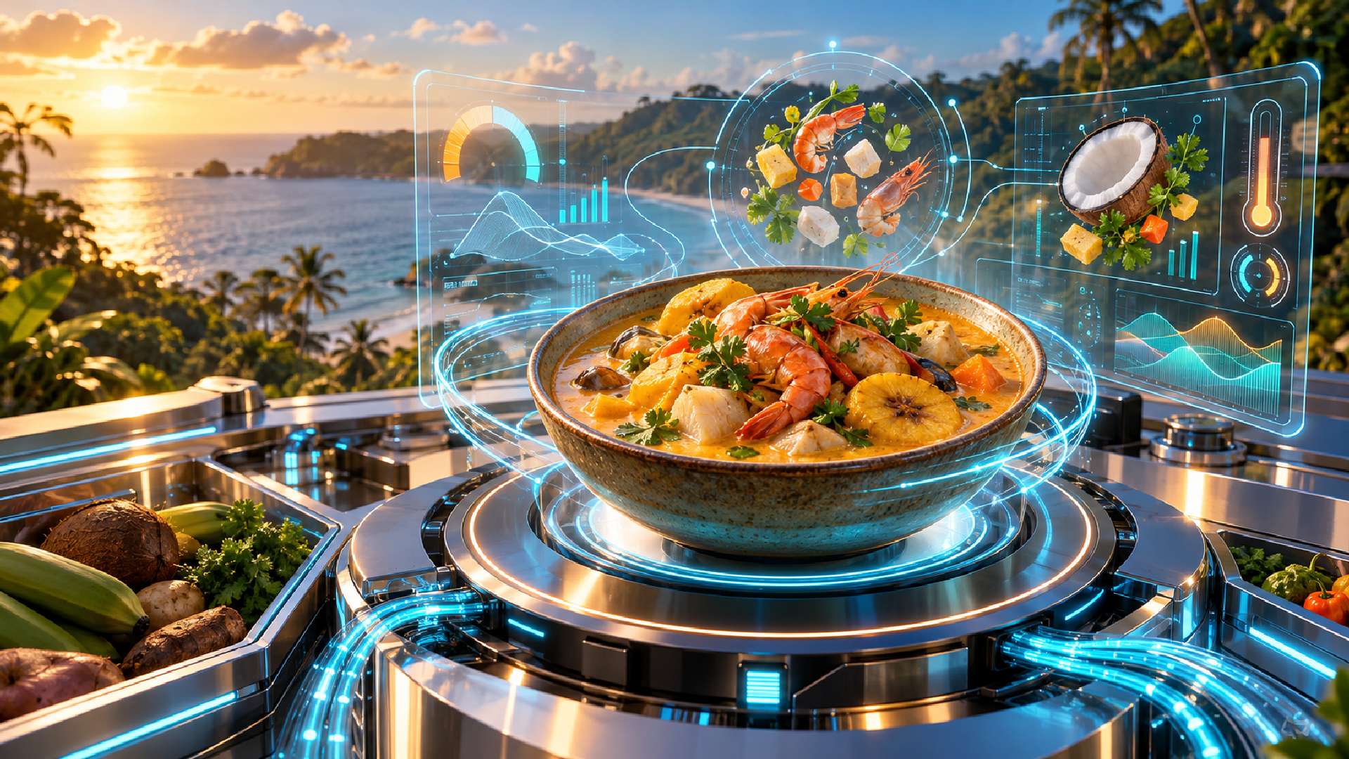 Kendall Garita Alfaro Secures ICT Culinary Crown with Signature Afro-Caribbean Dishes